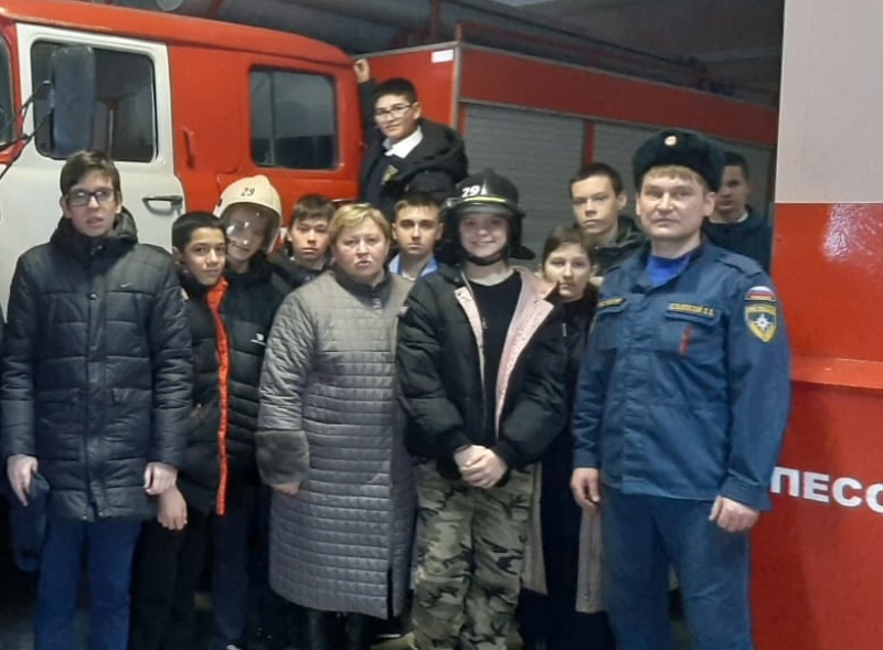 &amp;quot;Экскурсия по пожарной части&amp;quot;.